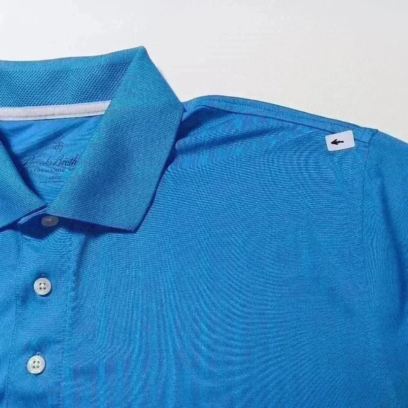Brooks Brothers short sleeve polo. Men's size L - Picture 6 of 9
